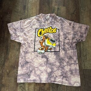 MENS CHEETOS TIE DYE T SHIRT XL